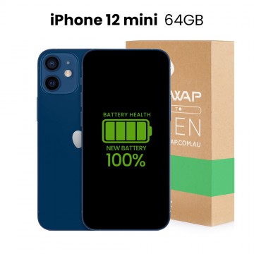Apple Used Fully Functional iPhone 12 Mini 64GB 100% New Battery - Grade B (Good)