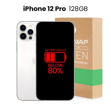 Apple Used Fully Functional iPhone 12 Pro 128GB Below 80% Battery Health - Grade B+ (Excellent)