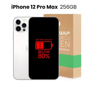Apple Used Fully Functional iPhone 12 Pro Max 256GB Below 80% Battery Health - Grade B (Good)
