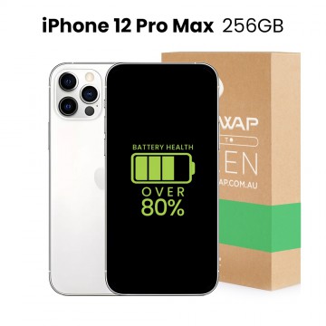 Apple Used Fully Functional iPhone 12 Pro Max 256GB Over 80% Battery Health - Grade B+ (Excellent)