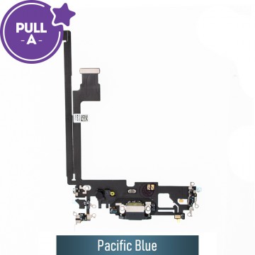 Charging Port for iPhone 12 Pro Max (PULL-A)-Pacific Blue