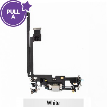 Charging Port for iPhone 12 Pro Max (PULL-A)-White