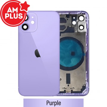 AMPLUS Rear Housing for iPhone 12 mini-Purple