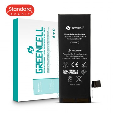 Greencell (Standard Capacity 1624mAh) iPhone SE Replacement Battery with Adhesive Strips