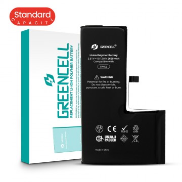 Greencell (2658mAh) iPhone XS Replacement Battery with Adhesive Strips (Original chip best quality in the market )