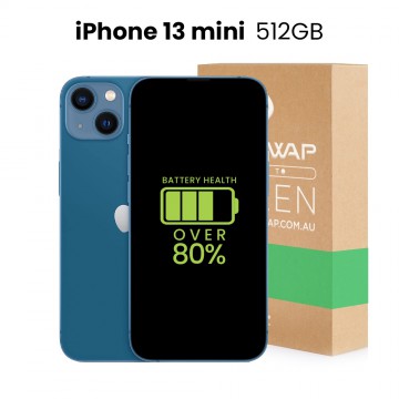 Apple Used Fully Functional iPhone 13 Mini 512GB Over 80% Battery Health - Grade C (Acceptable)