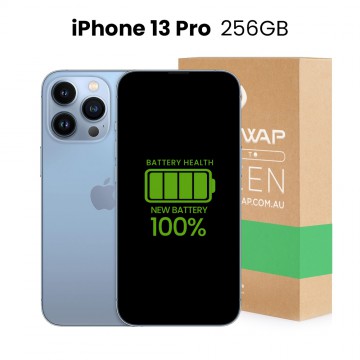 Apple Used Fully Functional iPhone 13 Pro 256GB 100% New Battery - Grade B (Good)