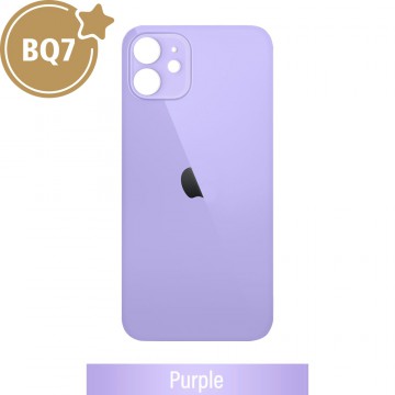 BQ7 Rear Glass With 3M Adhesive Replacement for iPhone 12 mini-Purple