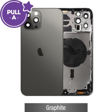 Rear Housing with Small Parts for iPhone 12 Pro Max (PULL-A)-Graphite