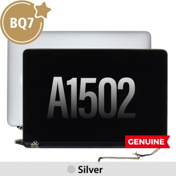 LCD Display Assembly for MacBook Pro Retina 13'' A1502 (2015) (BQ7)-Silver (This is genuine glass and genuine flex)