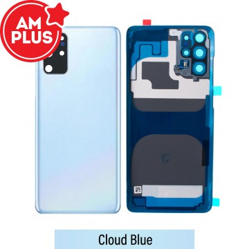 AMPLUS Rear Cover Glass For Samsung Galaxy S20 Plus G985F-Cloud Blue