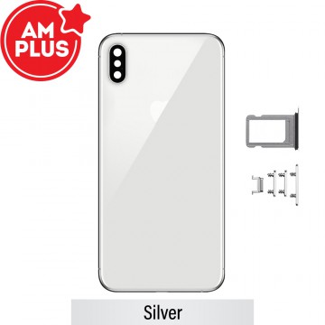 AMPLUS Rear Housing for iPhone XS-Silver