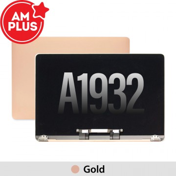 AMPLUS Complete LCD Display Assembly for MacBook Air 13" A1932 (2018)-Gold