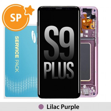 Samsung Galaxy S9 Plus G965F OLED Screen Replacement Digitizer GH97-21691B (Service Pack)-Lilac Purple