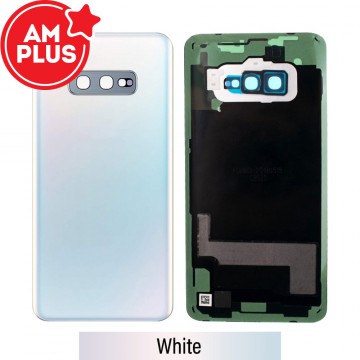 AMPLUS Rear Cover Glass For Samsung Galaxy S10 E G970F (Improved Quality)-Prism White