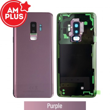 AMPLUS Rear Cover Glass For Samsung Galaxy S9 Plus G965F (Improved Quality)-Purple