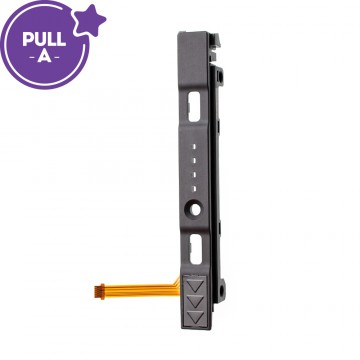 Left Plastic Rail with Flex Cable Compatible For Nintendo Switch Joy-Con Controller (PULL-A)