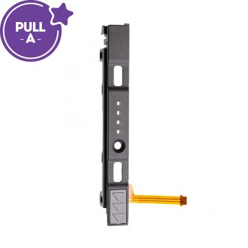 Right Plastic Rail with Flex Cable Compatible For Nintendo Switch Joy-Con Controller (PULL-A)