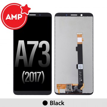 AMPLUS LCD Screen Digitizer Replacement for OPPO A73 (2017)-Black