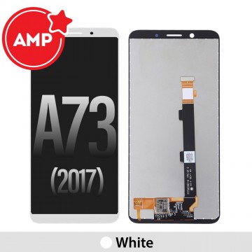 AMPLUS LCD Screen Digitizer Replacement for OPPO A73 (2017)-White