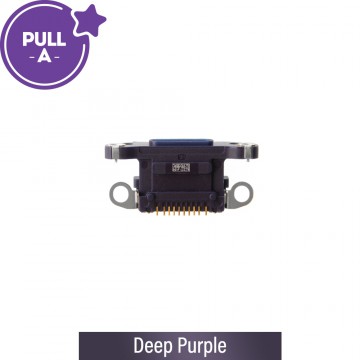 Charging Port Connector for iPhone 14 Pro / 14 Pro Max (PULL-A)-Deep Purple