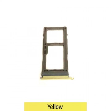 SIM Card Tray for Samsung Galaxy S10 G973F / S10 Plus G975F / S10E G970F-Yellow