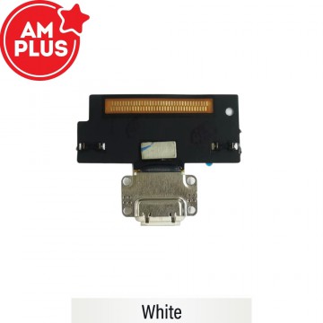 AMPLUS Charging Port with Flex Cable for iPad Pro 10.5 (2017) (Wi-Fi) A1701-White