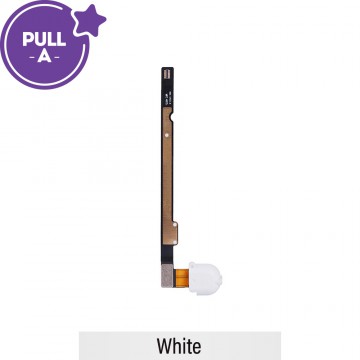 Headphone Jack Audio Flex Cable for iPad Air 1 / 5 (2017) / 6 (2018) (4G) (PULL-A)-White