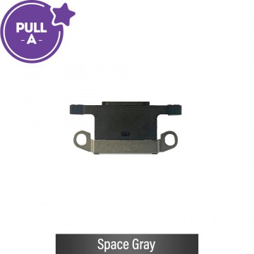 Charging Port Connector for iPhone 11 Pro / 11 Pro Max-Space Gray (PULL-A)