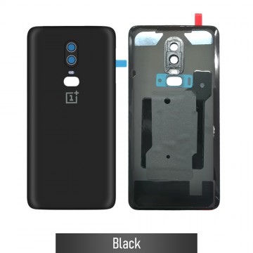 Rear Cover Glass For OnePlus 6-Black