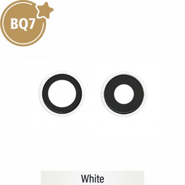 BQ7 Rear Camera Lens With Bracket for iPhone 12 / 12 Mini-White