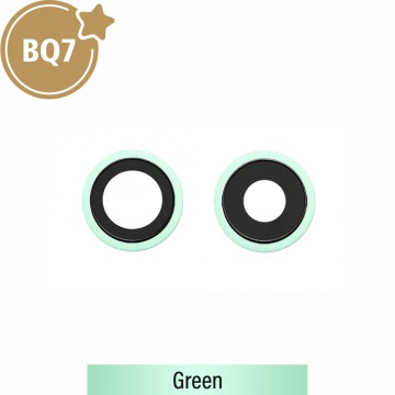 BQ7 Rear Camera Lens With Bracket for iPhone 12 / 12 Mini-Green