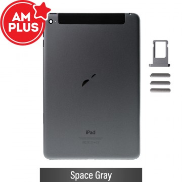 AMPLUS Rear Housing for iPad mini 4 (Wi-Fi + Cellular)-Space Gray