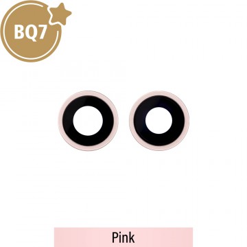 BQ7 Rear Camera Lens With Bracket for iPhone 13 mini / 13-Pink