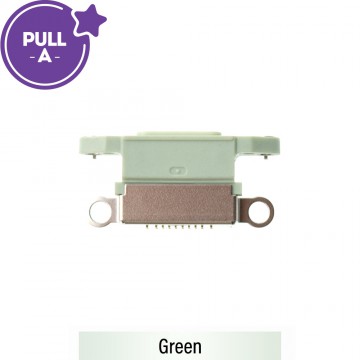 Charging Port Connector for iPhone 12 / 12 Pro-Green (PULL-A)