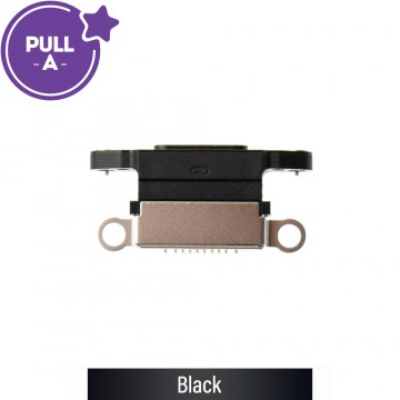 Charging Port Connector for iPhone 13 / 13 Mini-Black (PULL-A)