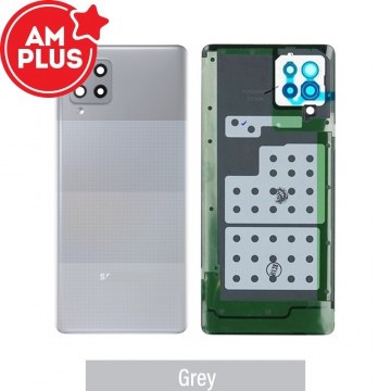 AMPLUS Rear Cover Glass For Samsung Galaxy A42 5G A426B-Grey
