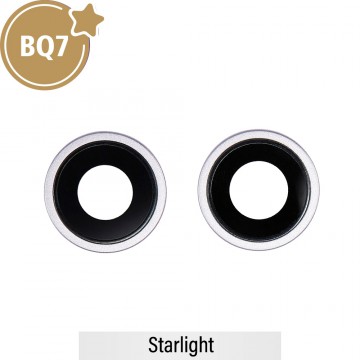 BQ7 Rear Camera Lens With Bracket for iPhone 14 / 14 Plus-Starlight
