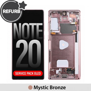 REFURB OLED Screen Replacement for Samsung Galaxy Note 20 N980F -Mystic Bronze