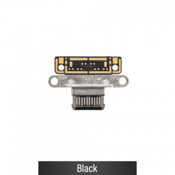 Charging Port Connector for iPad Pro 12.9 (2018) / (2020) / (2021) / (2022) / Pro 11 (2018) / (2020) / (2021) / (2022)-Black