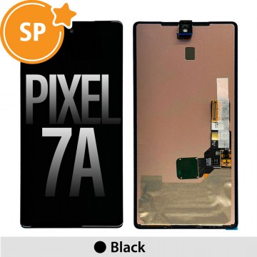 LCD Screen Replacement With Frame for Google Pixel 7a G949-00364-00 (Service Pack)-Black