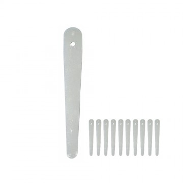 Feeler Gauge 0.01mm Gap Measuring Tool (10 PCS)