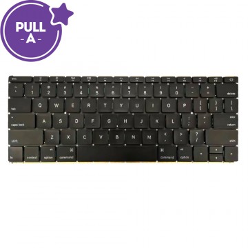 Laptop Keyboard For MacBook Retina 12" A1534 (2015) (PULL-A)  (US Version)
