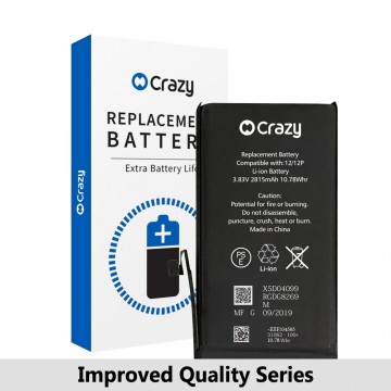 Crazy Improved Quality- iPhone 12 Pro / 12 Replacement Battery with Adhesive Strips 2815mAh (TI CHIP: TI 27546-A3 IC) (Cheapest Price)