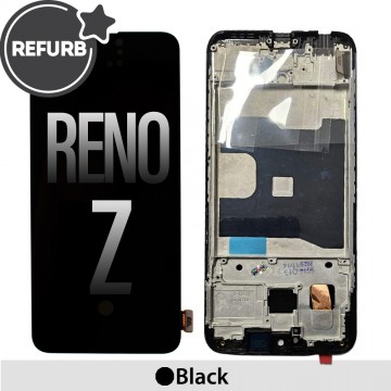REFURB OLED Screen Replacement Digitizer With Frame For OPPO Reno Z-Black
