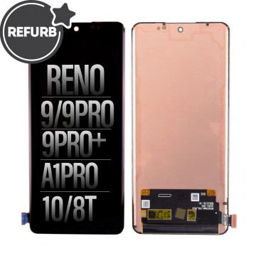 REFURB OLED Screen Digitizer Replacement for OPPO Reno9 / Reno9 Pro / Reno9 Pro+ / A1 Pro / Reno10 / Reno 8T 5G