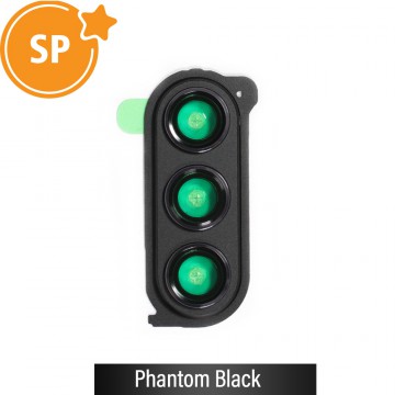 Rear Camera Cover / Frame (Without Camera Lens Glass) for Samsung Galaxy Z Fold5 F946B GH98-48528A (Service Pack)-Phantom Black