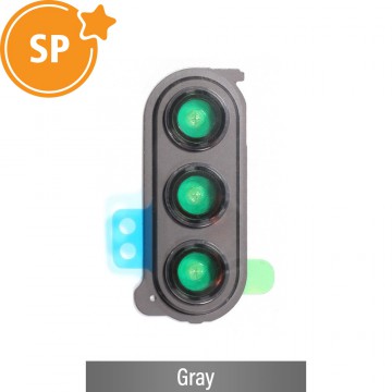 Rear Camera Cover / Frame (Without Camera Lens Glass) for Samsung Galaxy Z Fold5 F946B GH98-48528D (Service Pack)-Gray