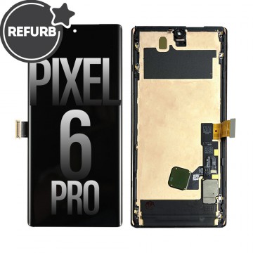 REFURB OLED Screen Digitizer with Bezel Frame for Google Pixel 6 Pro