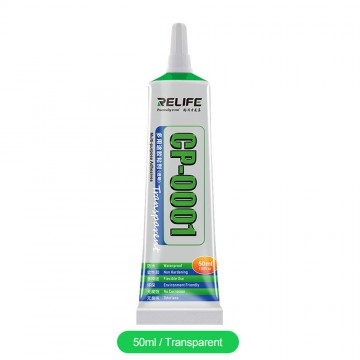 RELIFE CP-0001 Transparent Glue For Phone Frame / Display / Back Cover Repair 50ml